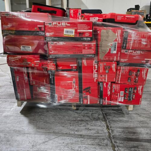 Pallets Milwaukee tools