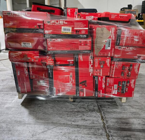 Pallets Milwaukee tools